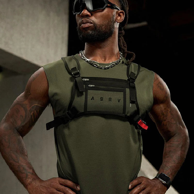XMotion Chest Pack – Hands-Free, Minimalist Phone & Gear Organizer