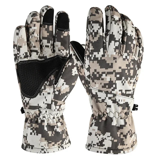 SnowTrail Winter Gloves - Winter Camo