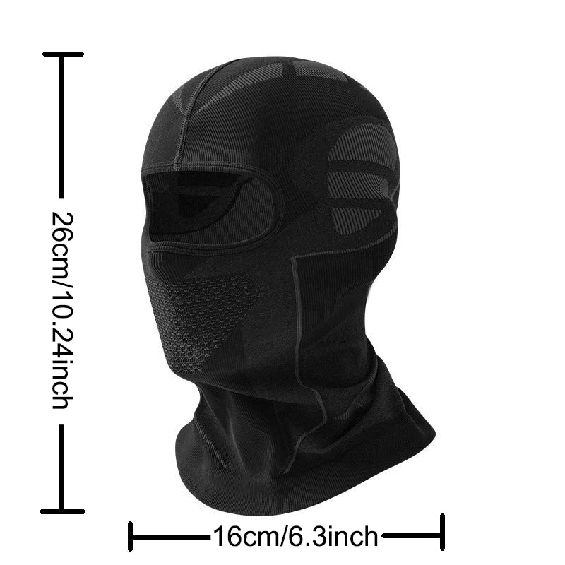 ThermaShield Windproof Full Face Ski Mask