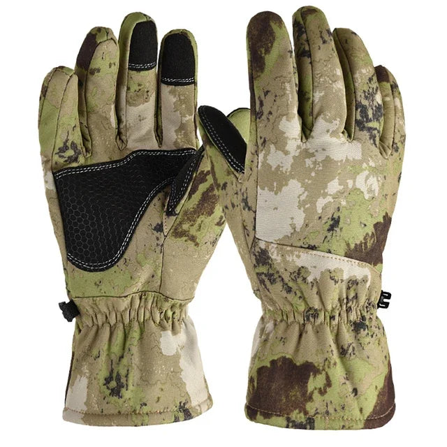 SnowTrail Winter Gloves - Jungle Camo