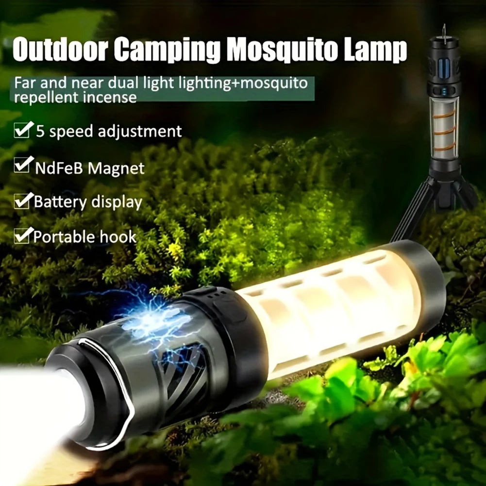 MosquitoShield 3000 USB Camping Lantern with 5 Adjustable Modes