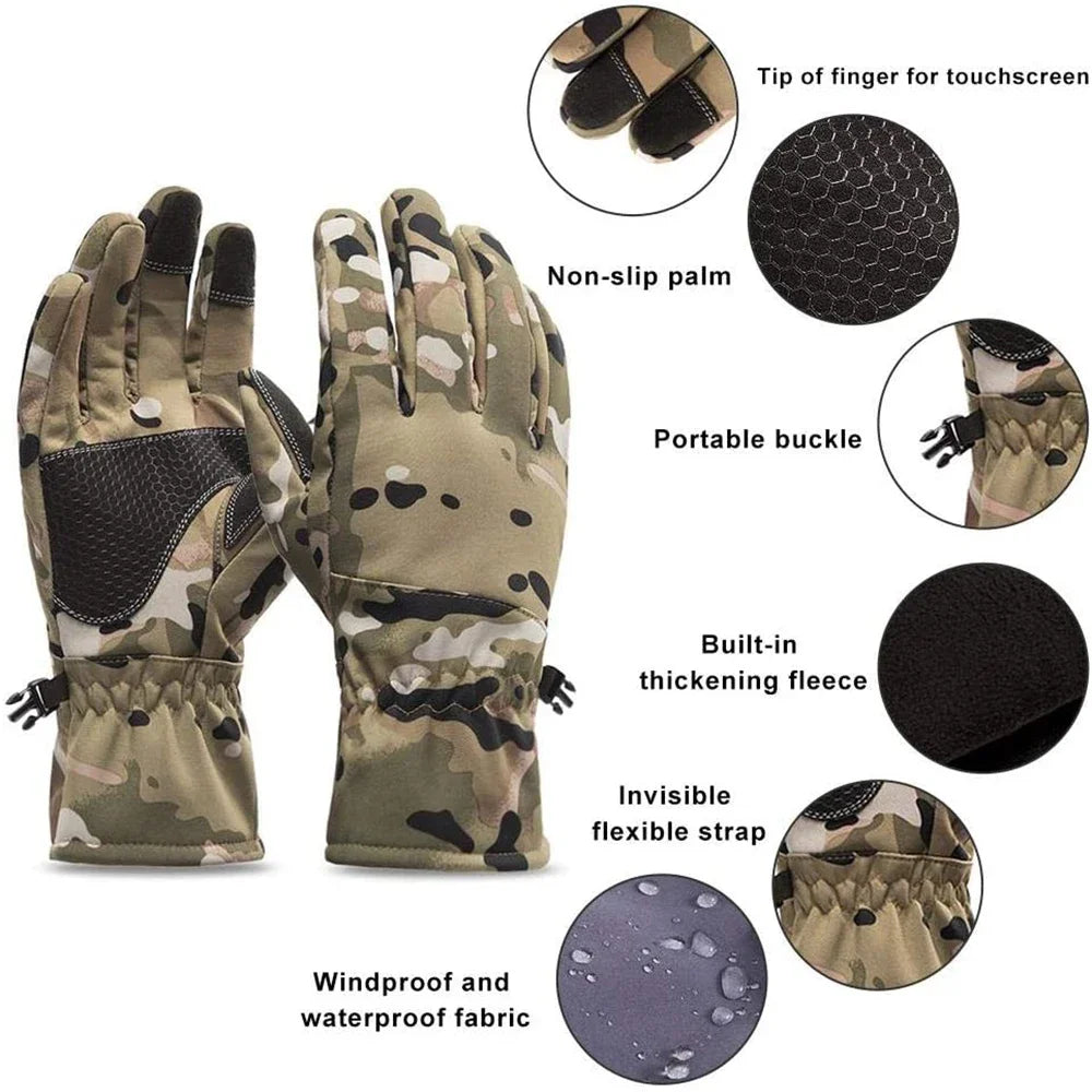 SnowTrail Winter Gloves - Features