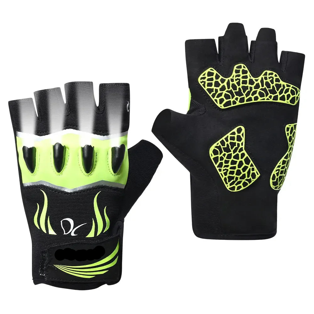 BrightTrail LED Gloves - USB Rechargeable for Cycling, Camping, Fishing