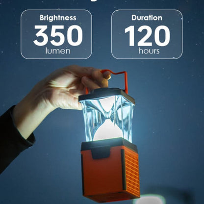 SaltLight 120-Hour Salt Water-Powered Lantern, Brightness: 350 lumens; Duration: 120 hours