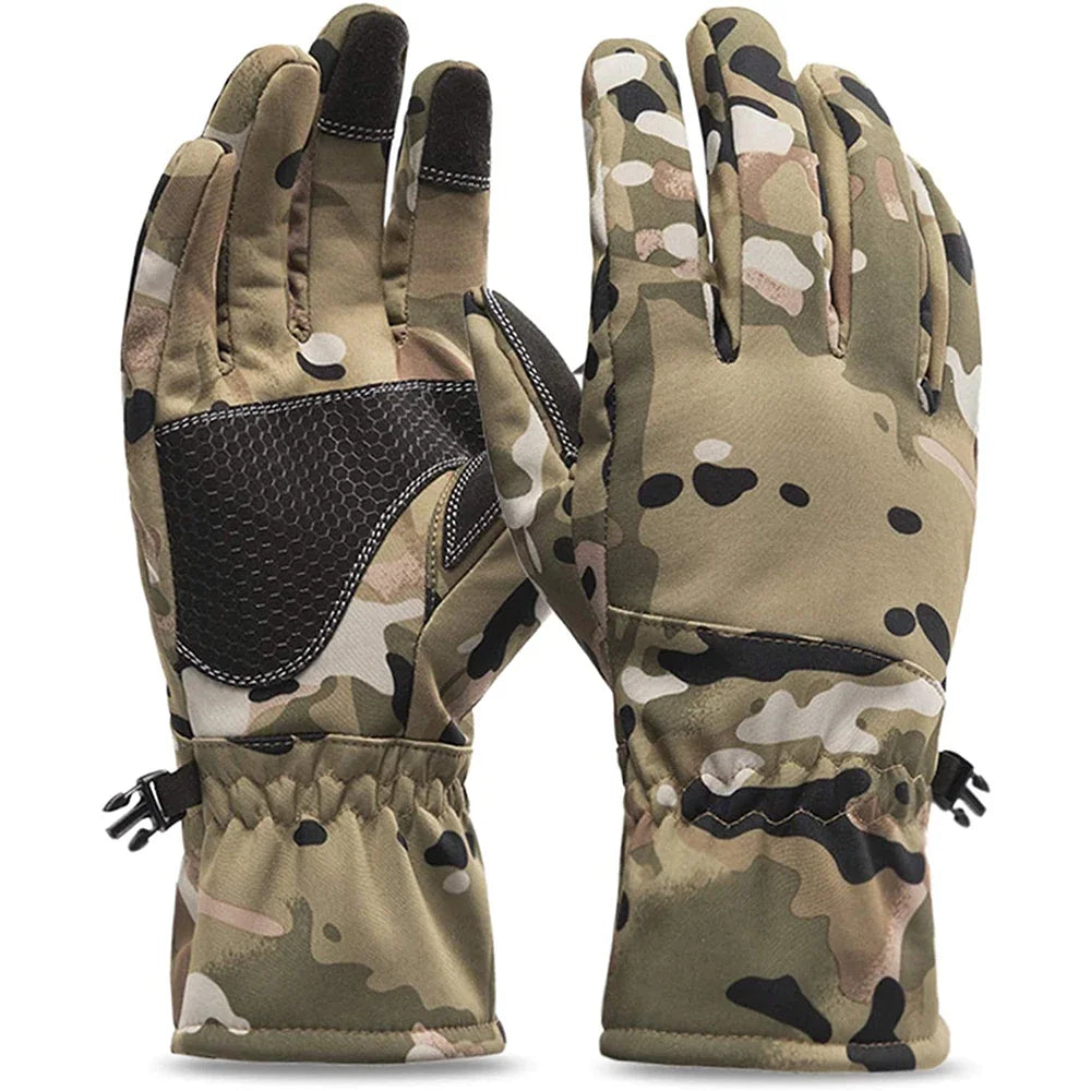 SnowTrail Winter Gloves - Desert Camo