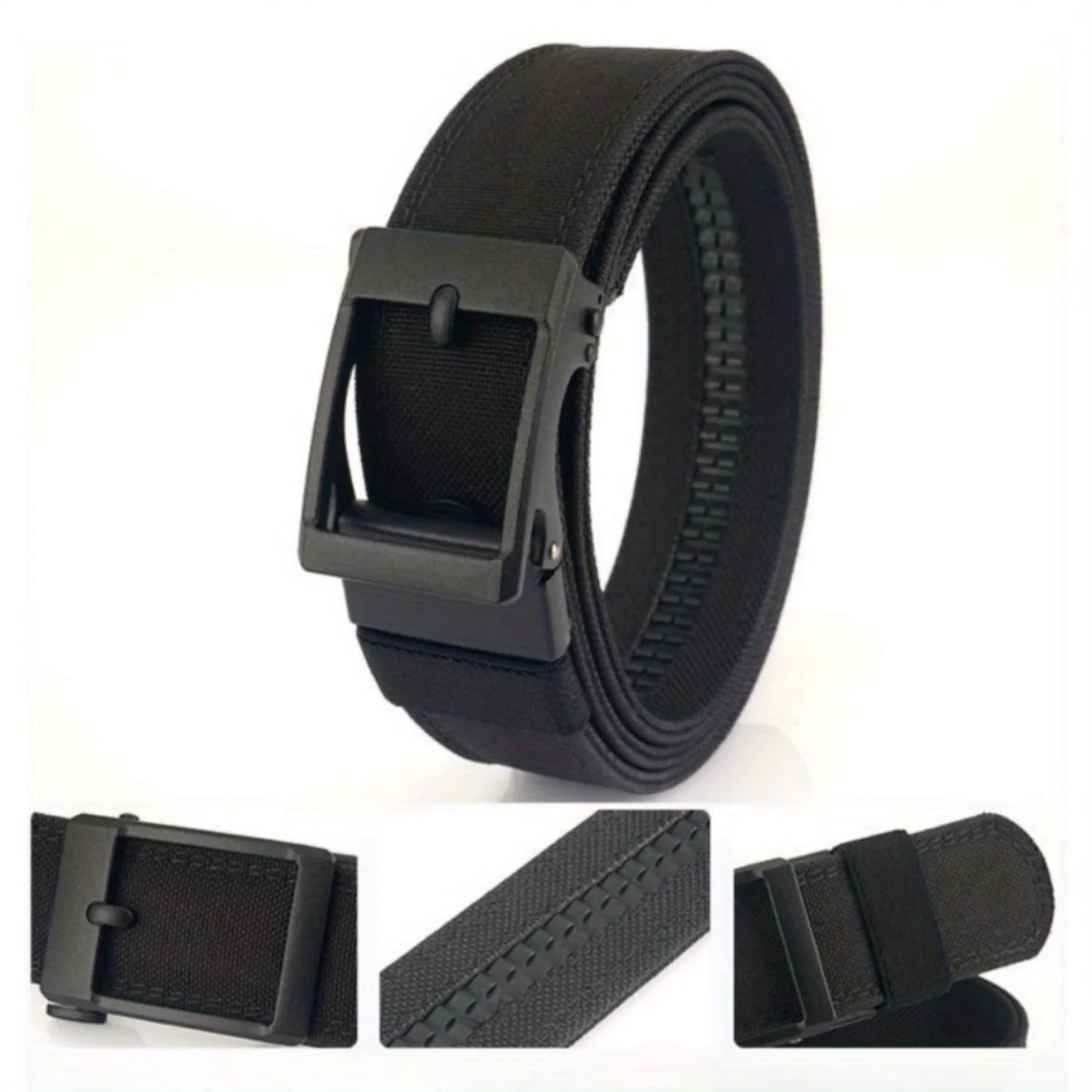 StrikeForce Tactical Belt - Double-Thick Nylon for Rugged Durability.