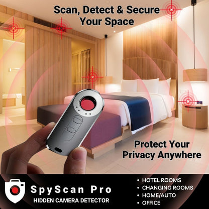 SpyScan Pro - Hidden Camera & GPS Detector - Readi Gear