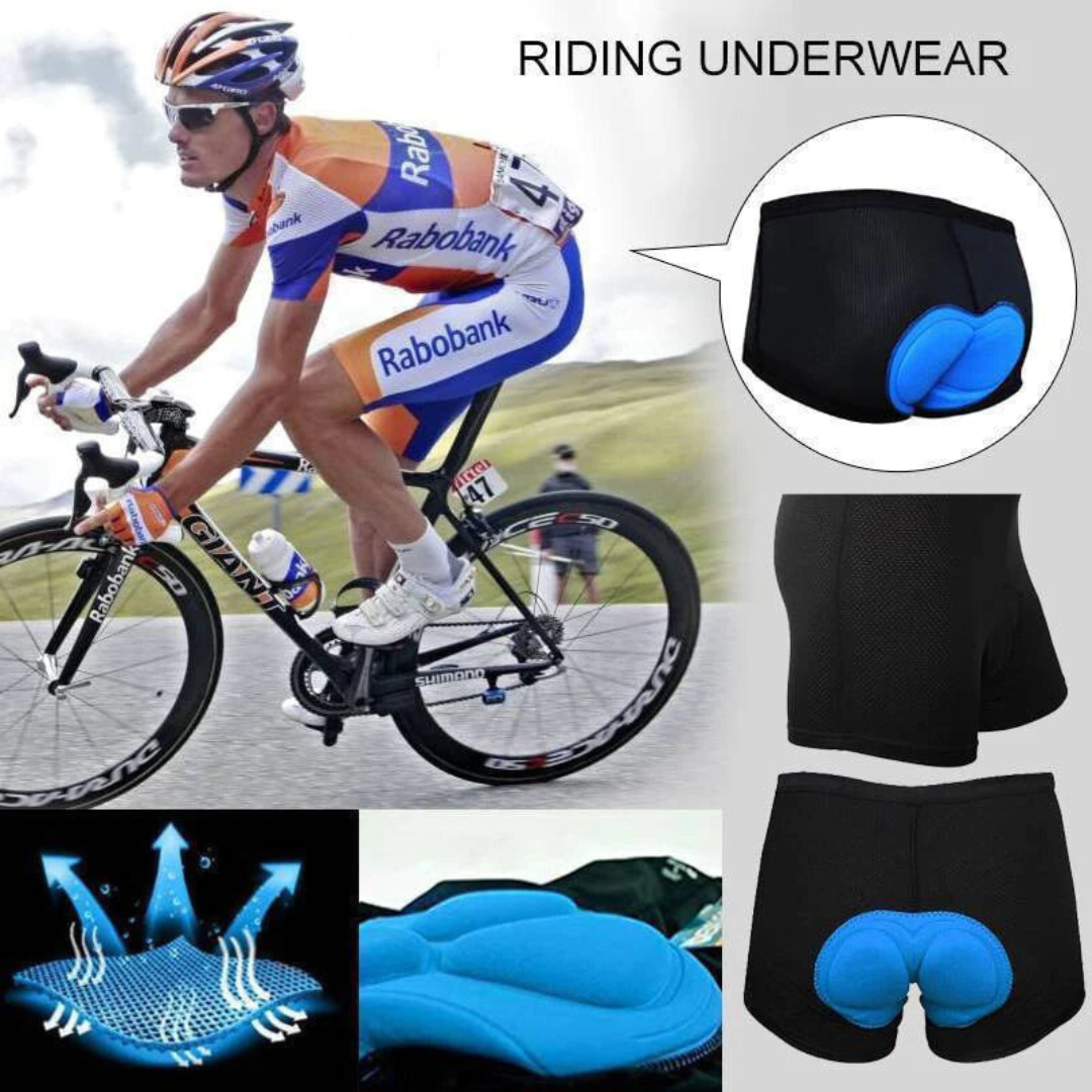 SpongeGel 3D Padded Cycling Shorts for Men & Women