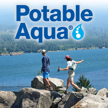 Potable Aqua Water Purification Tablets - 50 Count: Essential for Hiking & Emergency Kits