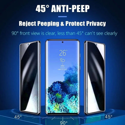 Ultimate Anti-Spy Privacy Hydrogel Screen Protector - 2-Pack for Samsung S21-23