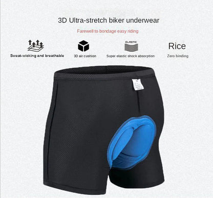 SpongeGel 3D Padded Cycling Shorts for Men & Women