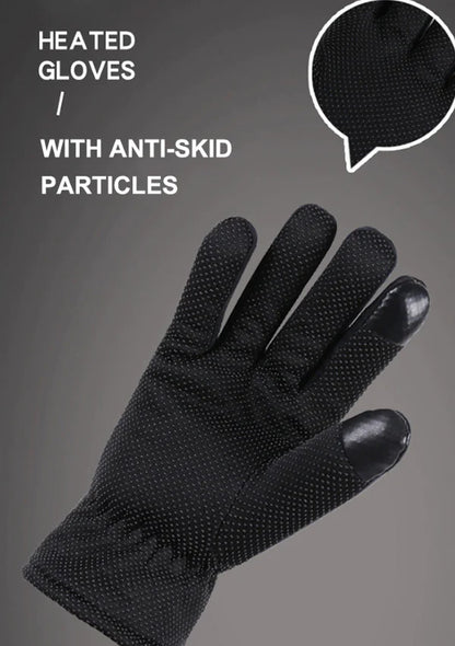 Winter USB Heated Gloves - Thermal, Waterproof, Touchscreen Hand Warmers