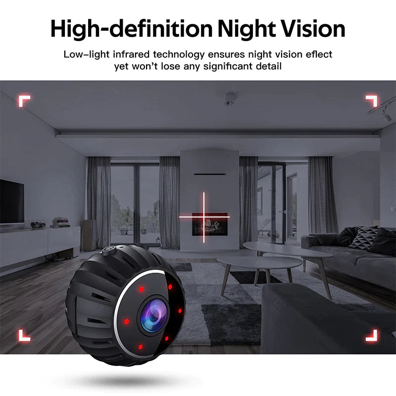 StealthView 360° Mini HD Wifi Wireless Nanny Spy Camera