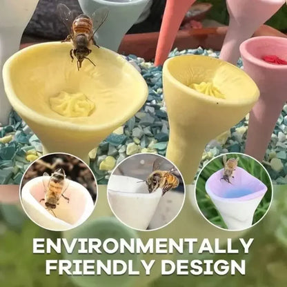 Bee Hydration Station: Resin Flower Water Dispenser for Bees