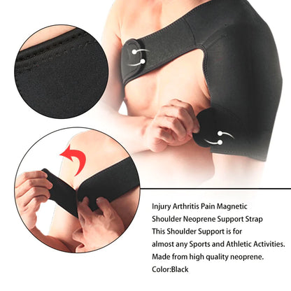 ProRelief Shoulder Brace - Adjustable Compression for Rotator Cuff Pain