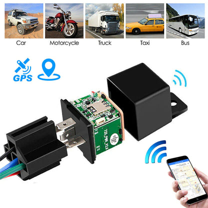 GPS Tracker with Anti-Theft Alarm - Real-Time Vehicle Locator