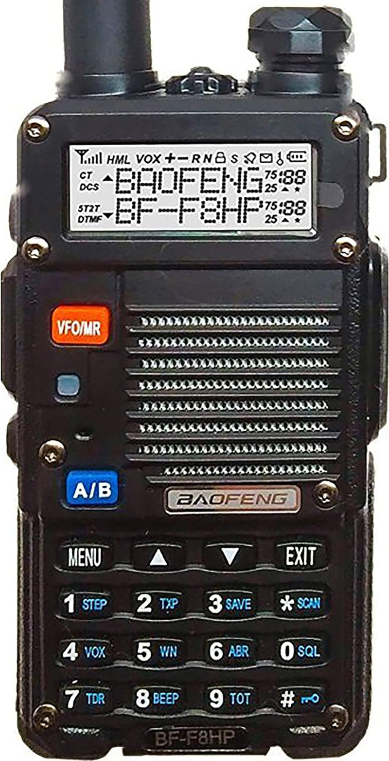 BaoFeng BF-F8HP (3rd Gen UV-5R) - Enhanced Range, Battery, and Power