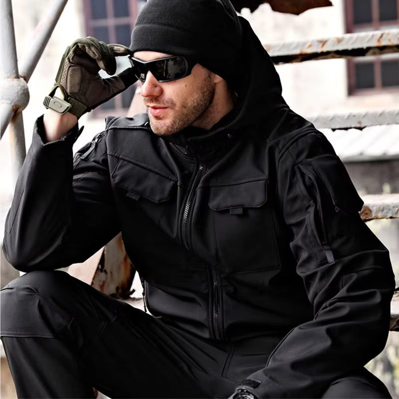 SpecOps Waterproof Tactical Jacket - Combat-Ready Multi-Pocket Softshell