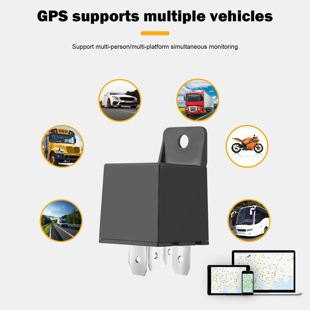 GPS Tracker with Anti-Theft Alarm - Real-Time Vehicle Locator