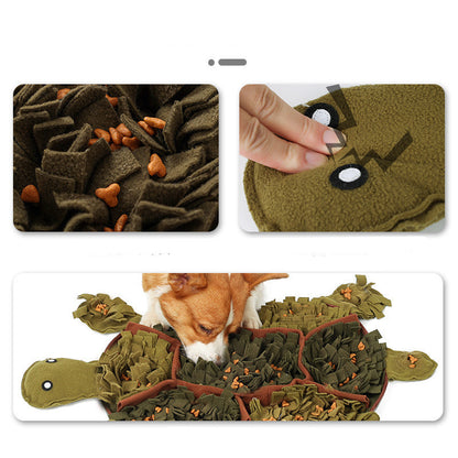 ZenTurtle Snuffle Mat for Dogs - Stress Relief, Training & Feeding