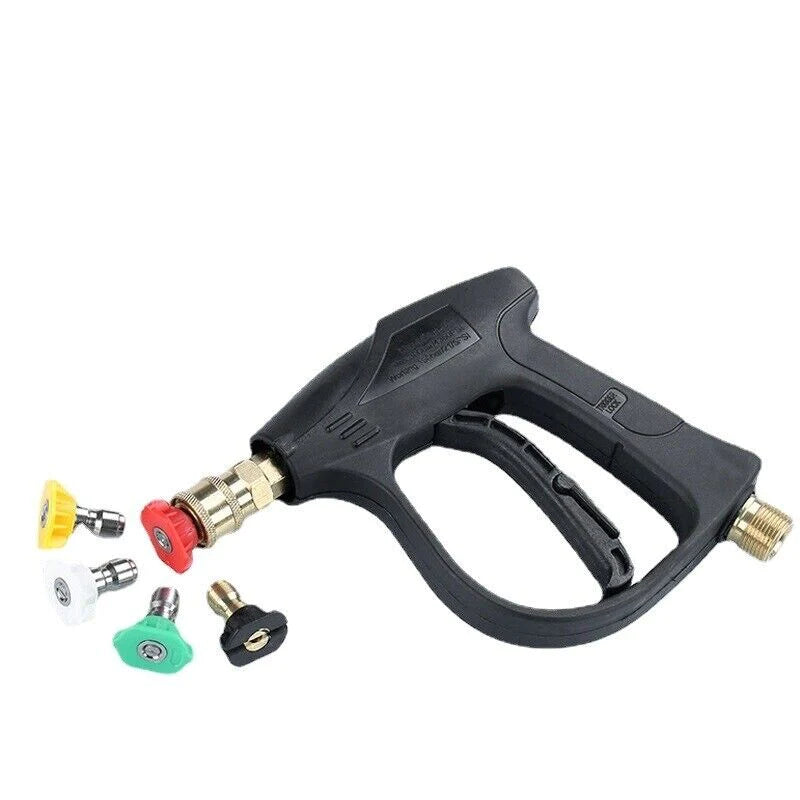 TurboJet 4000 - High Pressure Car Wash Foam Sprayer Gun Set with 5 Nozzles - High Pressure Car Wash Sprayer Readi Gear