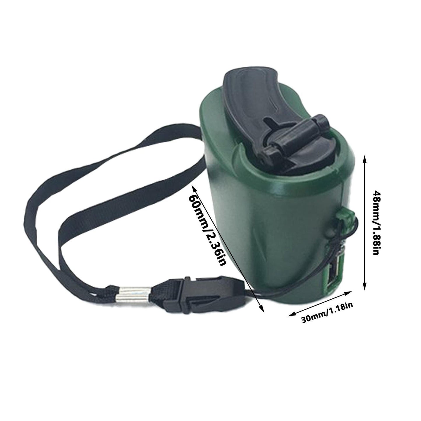 Survival Hand Crank Phone Charger – USB Power Bank & LED Light