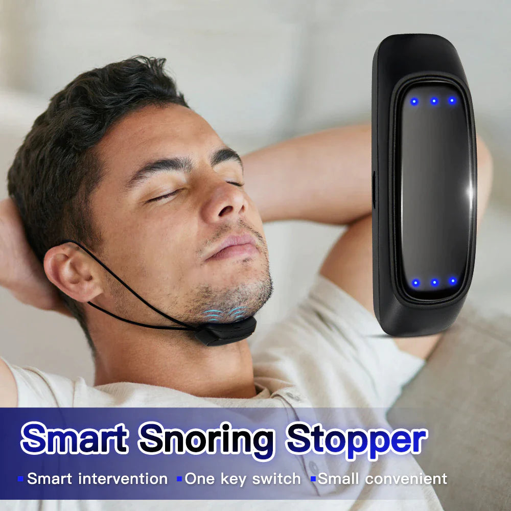 SnoreFree Pro - EMS Pulse Technology Anti Snoring Sleep Aid