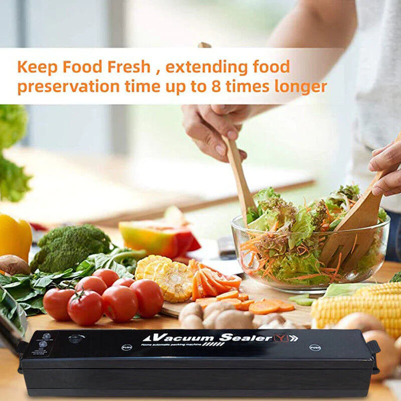 Energy-Efficient Vacuum Sealer - Keep Food Fresh Up to 3 Years