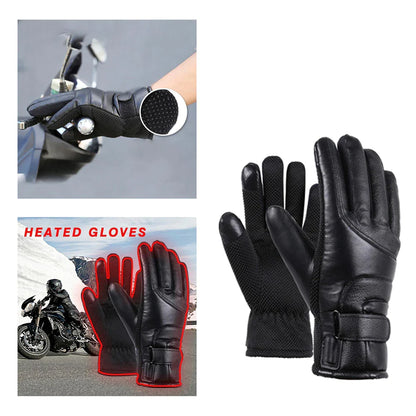 Winter USB Heated Gloves - Thermal, Waterproof, Touchscreen Hand Warmers