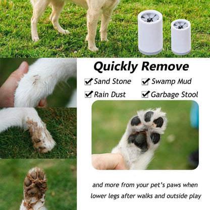 CleanPaws Pro - Soft Silicone Dog Paw Cleaner Cup