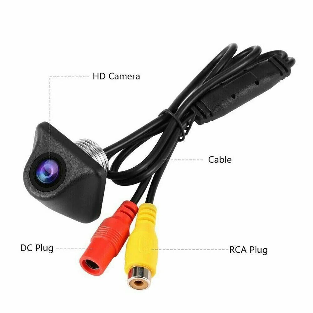 SafeDrive HD 1080P Backup Camera - Night Vision, 170° Wide Angle