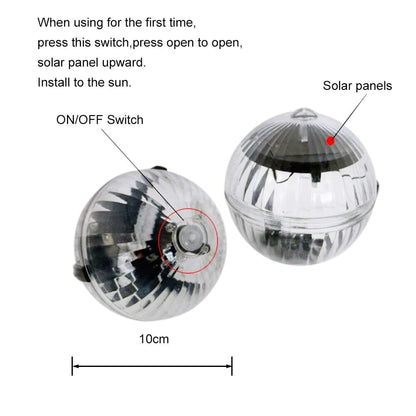 SolarSpin Floating Pool/Garden Pond Light