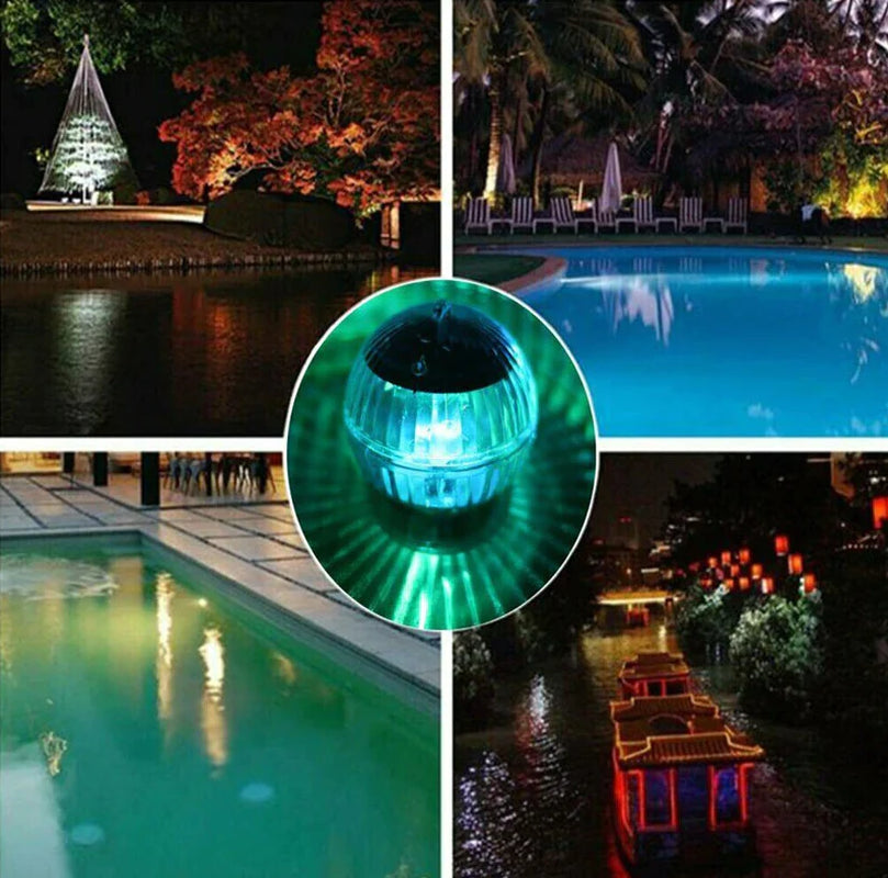 SolarSpin Floating Pool/Garden Pond Light