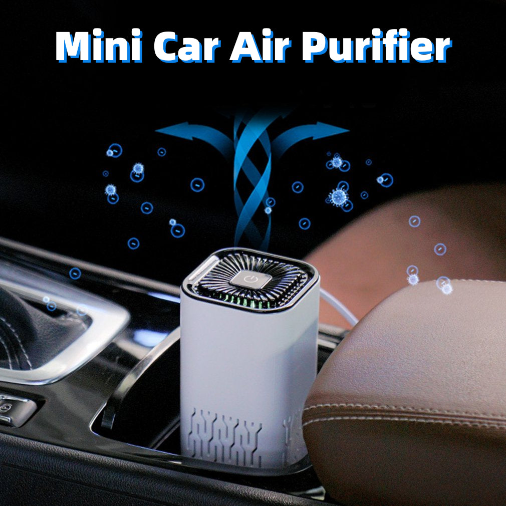 BreatheEasy Portable Negative Ion Air Purifier for Car, Home, Office - Air Purifiers Readi Gear