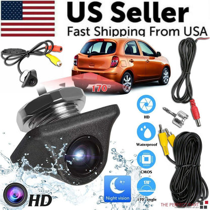 SafeDrive HD 1080P Backup Camera - Night Vision, 170° Wide Angle