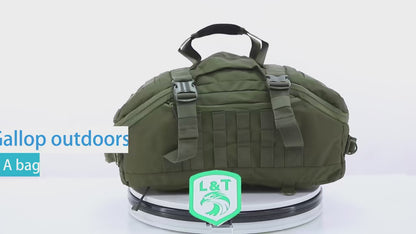 WarriorPath Tactical Molle Backpack/Duffel Bag - 60L/80L