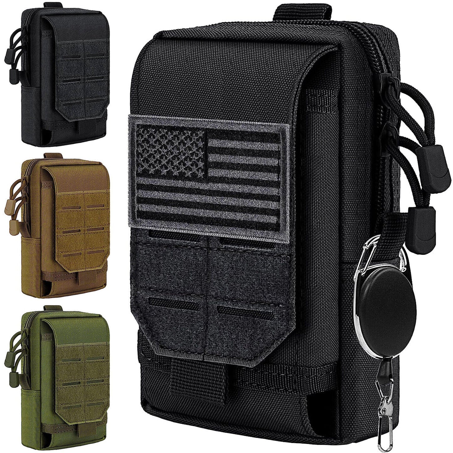 Tactical Molle Phone & Gear Pouch for Camping & Hiking