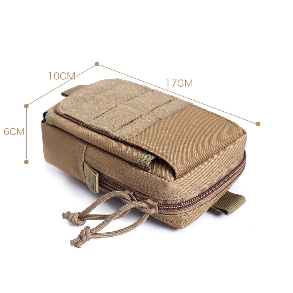 Tactical Molle Phone & Gear Pouch for Camping & Hiking