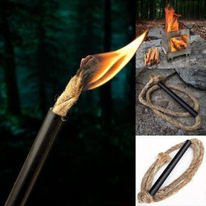 All-in-One Survival Stove Kit - Wood Burning, Fatwood, Matches & More