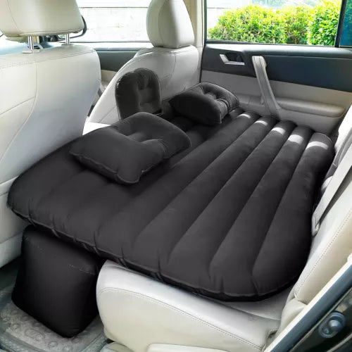 Ultimate Inflatable Car/SUV Mattress – Backseat Bed w/ Pump & 2 Pillows