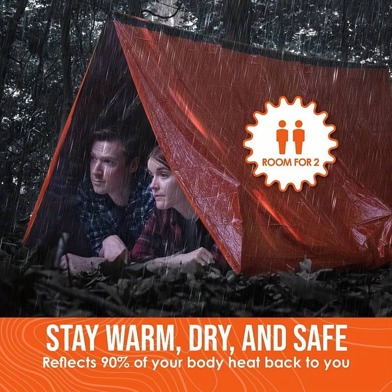 ShelterGuard Survival System - Blanket, Sleeping Bag, Tent - Readi Gear