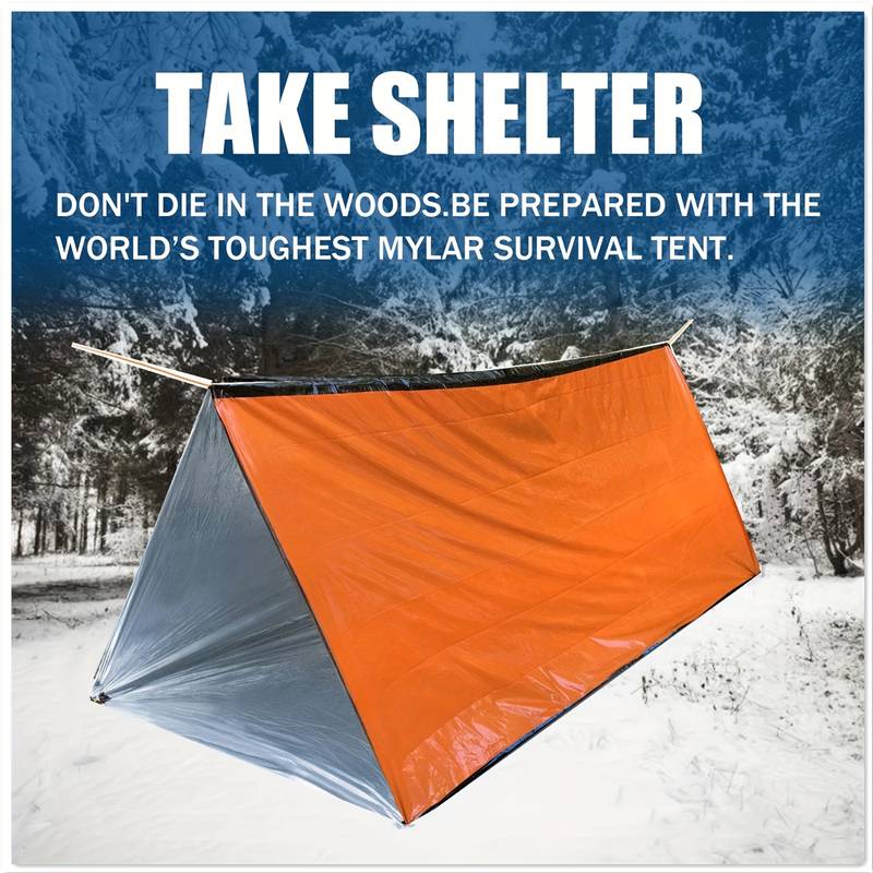 ShelterGuard Survival System - Blanket, Sleeping Bag, Tent - Readi Gear