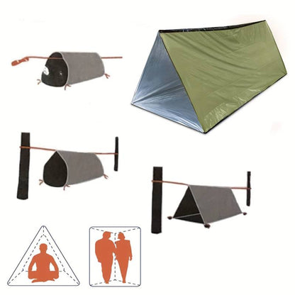 ShelterGuard Survival System - Blanket, Sleeping Bag, Tent - Readi Gear