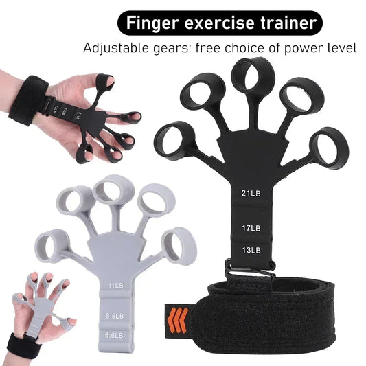Finger Gripper Training and Exercise Patient Hand Strengthener Guitar Finger Flexion and Extension Training Device Trainning