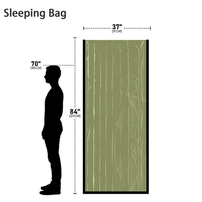 ShelterGuard Survival System - Blanket, Sleeping Bag, Tent - Readi Gear